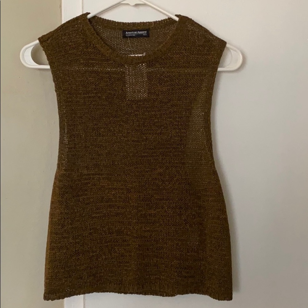 American Apparel Sleeveless Top